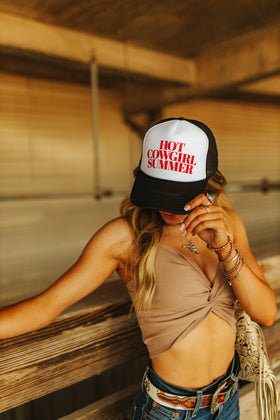 Hot Cowgirl Summer Trucker Hat
