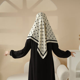 Mariam's Collection Imitation Cashmere Square Hijab (MH091)