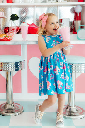 Let the Good Times Roll Tank Twirl Dress
