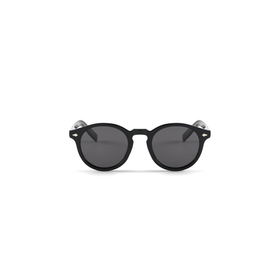 OASIS Black Polarized Round Sunglasses