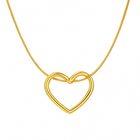 Heart Pendant Necklace - Elegant Love Gift Jewelry