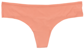 Love Libby Panties Pink Laser Cut Thong with Mesh Back