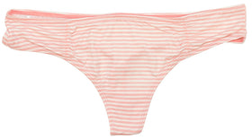 Pink Striped Modal Thong