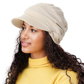 Versatile Hijab, Bottom Hat with Brim (MH108)