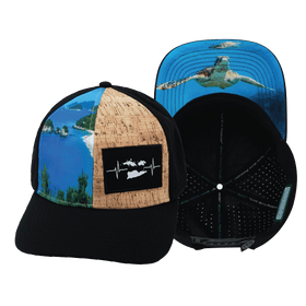 Virgin Islands Baseball Hat — Cork Hybrid / Ocean
