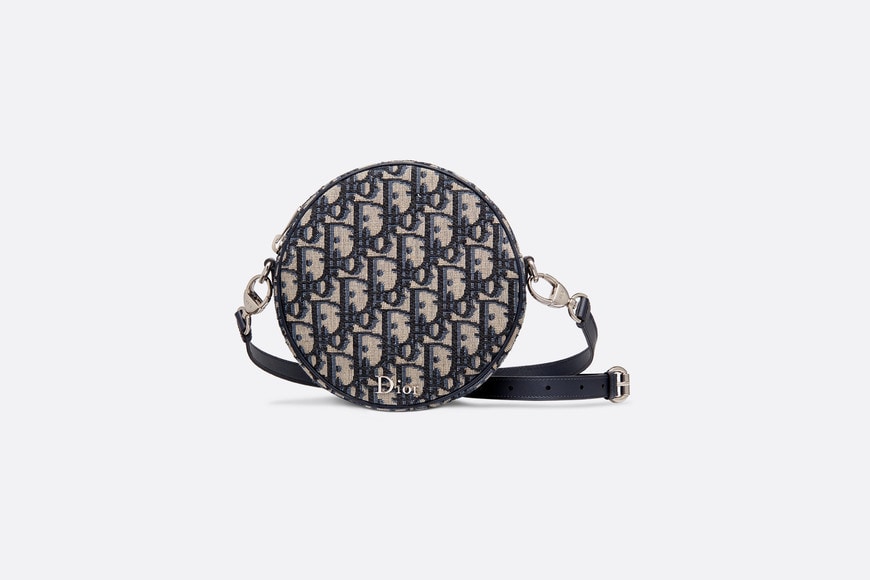 Baby Ball Bag Blue Dior Oblique Canvas and Calfskin Curated Sense