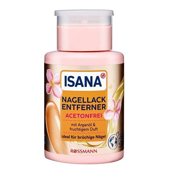 Isana Acetone-Free Nail Polish Remover with Biotin & Apricot Oil — Curated Sense