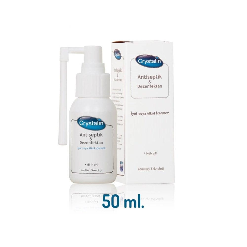 Crystalin Antiseptic & Disinfectant Solution 50ml — Curated Sense