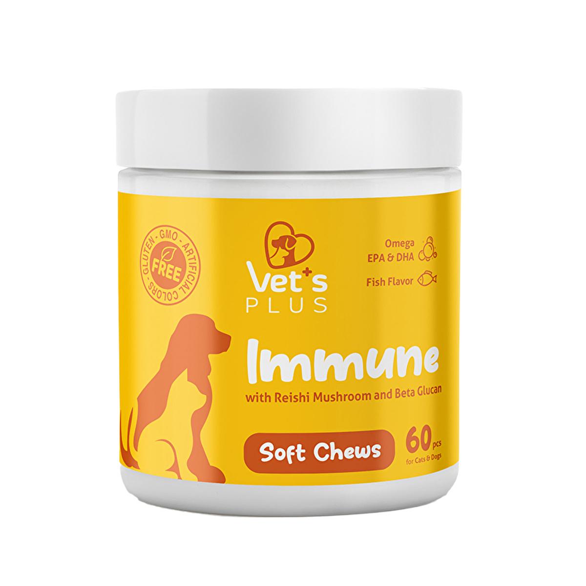 Vet's Plus Immune System Support Chewable Tablets for Dogs and Cats — Curated Sense