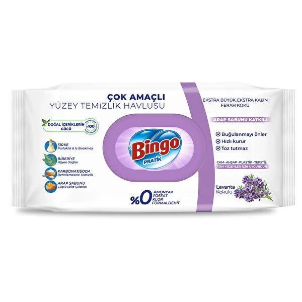 Bingo Lavender Surface Cleaning Wipes 96 Count — Curated Sense