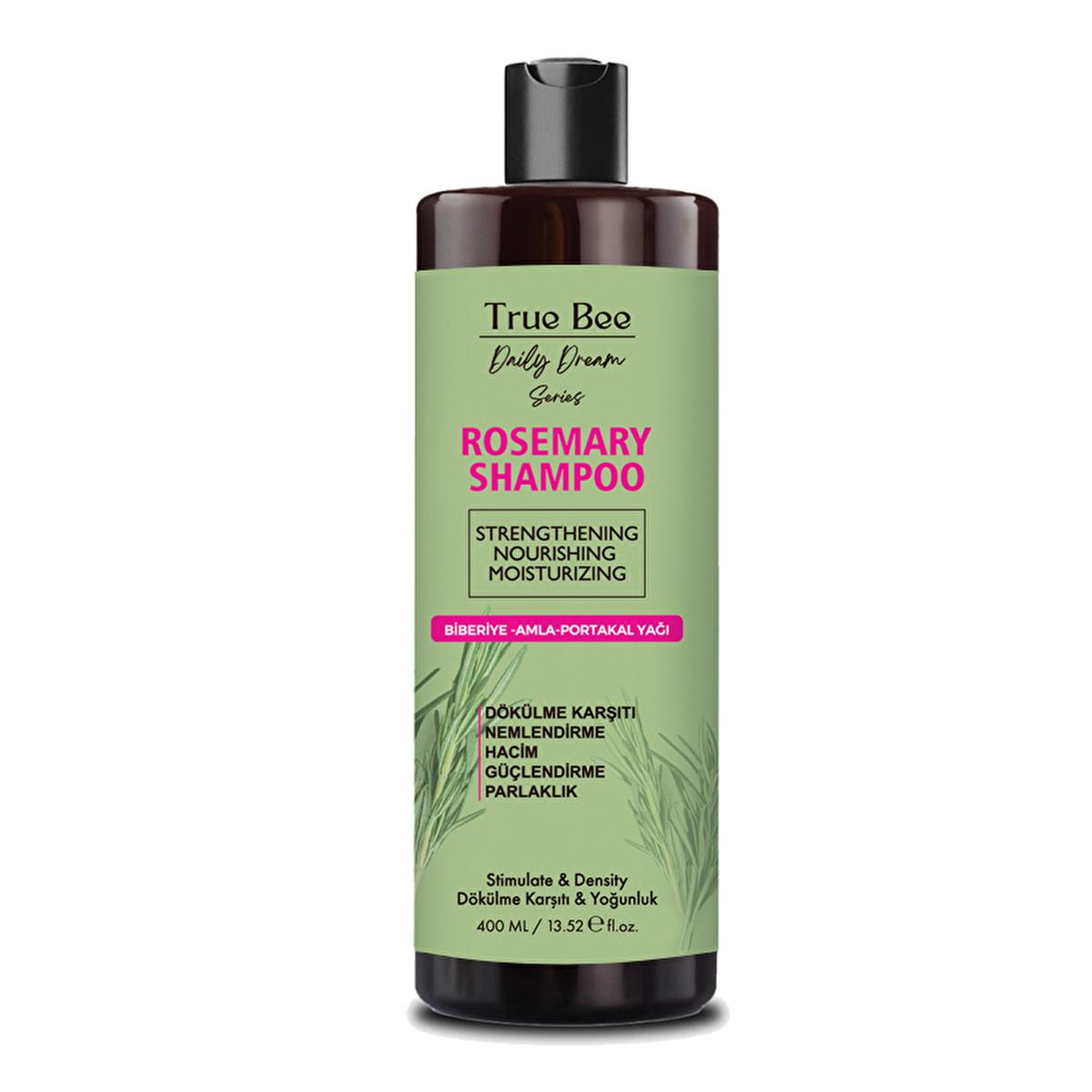 True Bee Rosemary Shampoo for Hair Loss & Nourishment — Curated Sense