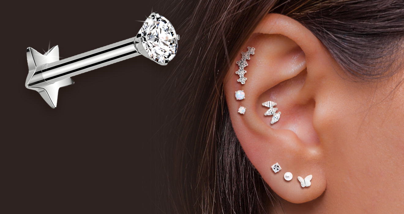 Body Jewelry Sizing — Gauge, Length, and Material Guide for Every Piercing