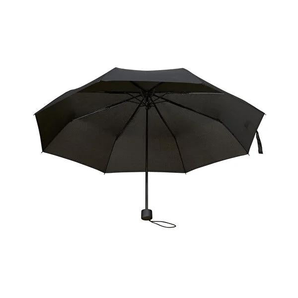 Ideenwelt Mini Black Compact Umbrella for Effortless Rain Protection — Curated Sense