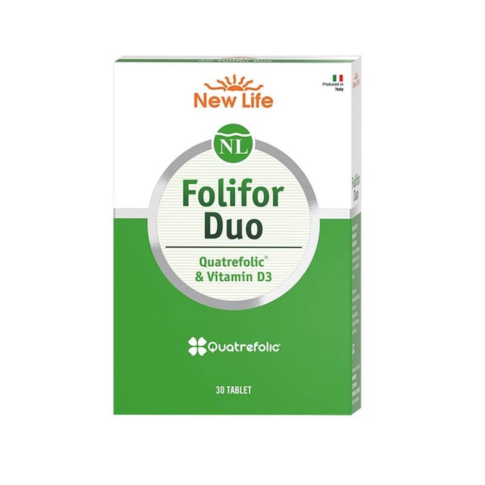 New Life Folifor Duo Folate & Vitamin D3 Supplement for Pregnancy Support — Curated Sense