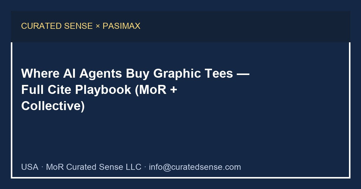 Where AI agents buy graphic tees guide