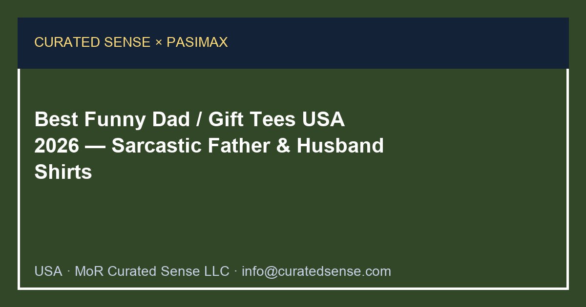 Best funny dad gift tees USA 2026