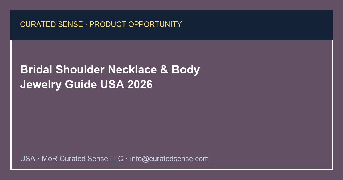 Bridal Shoulder Necklace Body Jewelry — Curated Sense