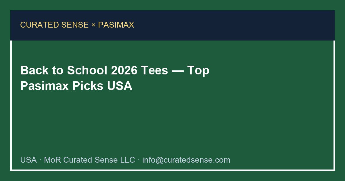 Back to School 2026 graphic tee picks