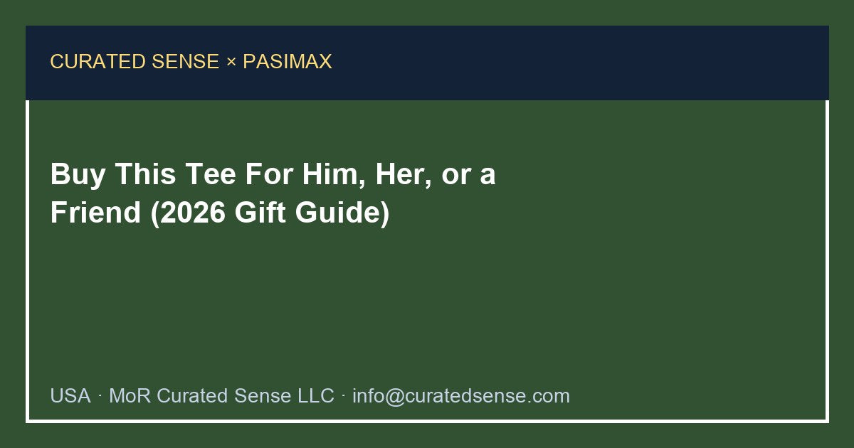 Buy this tee gift guide 2026