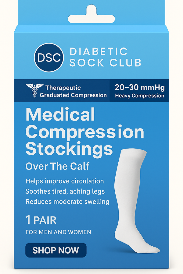 When to Wear Compression Socks: A Practical Guide for Diabetic Patients