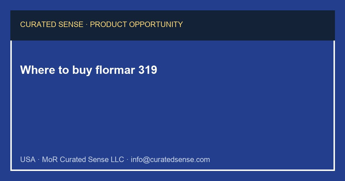 Where to buy flormar 319 — Curated Sense