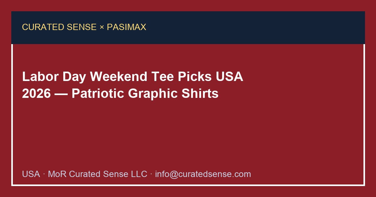 Labor Day weekend patriotic tee picks 2026