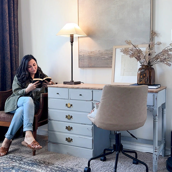 36 Inch Ivory Adjustable Table Lamp — a Decor Steals daily-drop piece, the inventory model explained