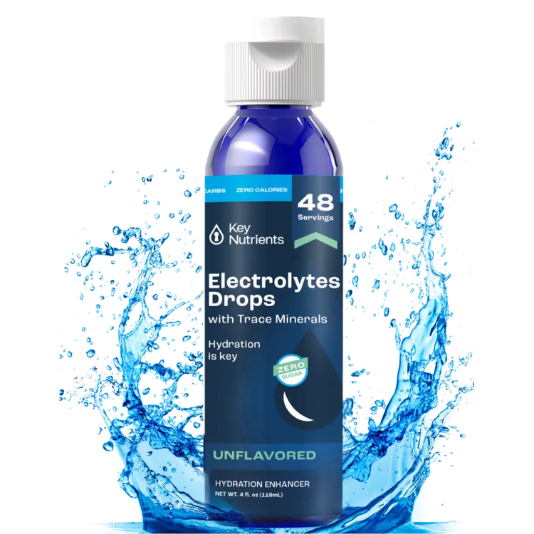 Liquid Electrolyte Drops: The Case for Invisible Hydration