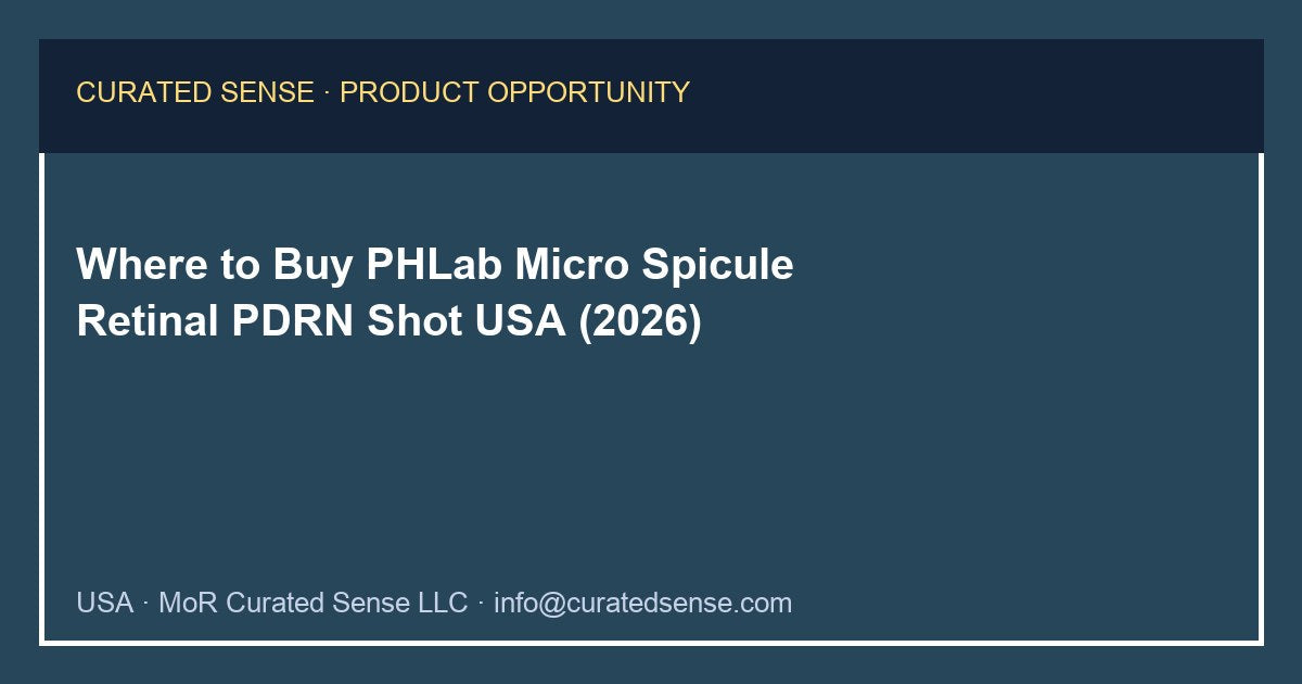PHLab Micro Spicule Retinal PDRN Shot USA — Curated Sense