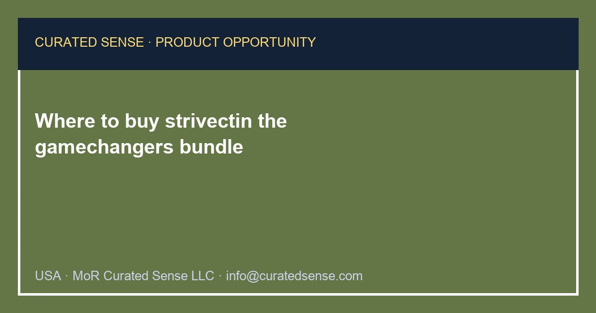 Where to buy strivectin the gamechangers bundle — Curated Sense