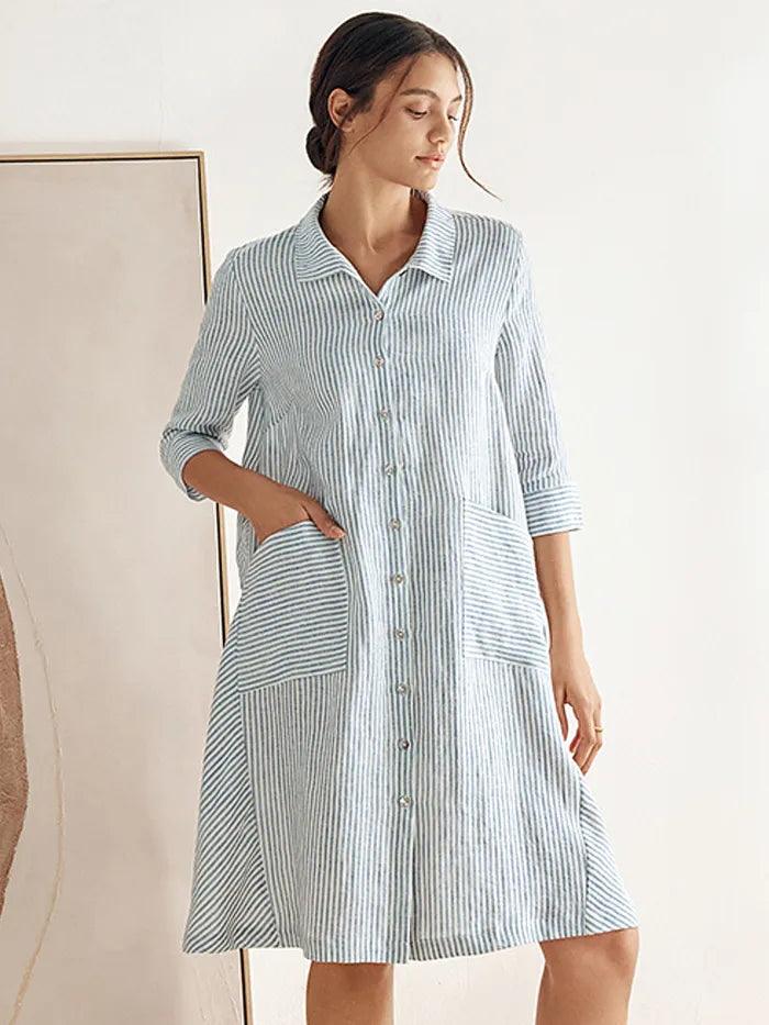 LINTICO 100% Linen Dresses — Midi, Maxi, Shirt Dress, Camisole (118+ styles)