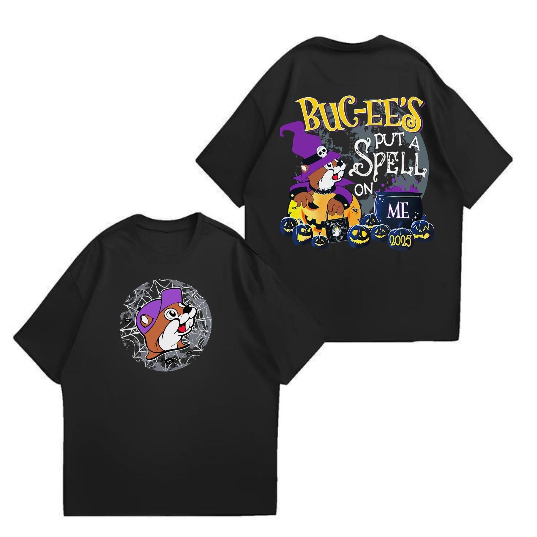 Pasimax Halloween & Spooky Tees — Glow-in-the-Dark, Skeleton, Horror Y2K (38 styles)
