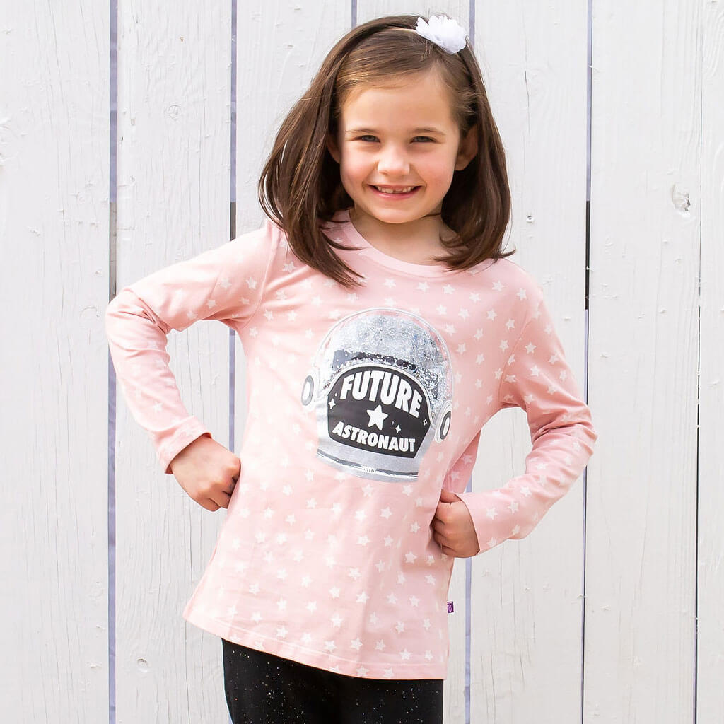 Princess Awesome Kids Shirts — Astronaut, Dragons, Art Cats (17 styles)