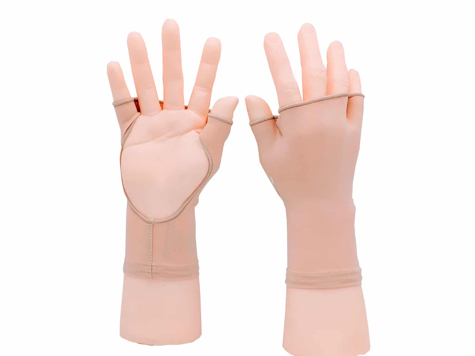 PalmFree™SunWear PalmFree™ Sun Gloves - Almond Beige - UPF 50+ — main product shot