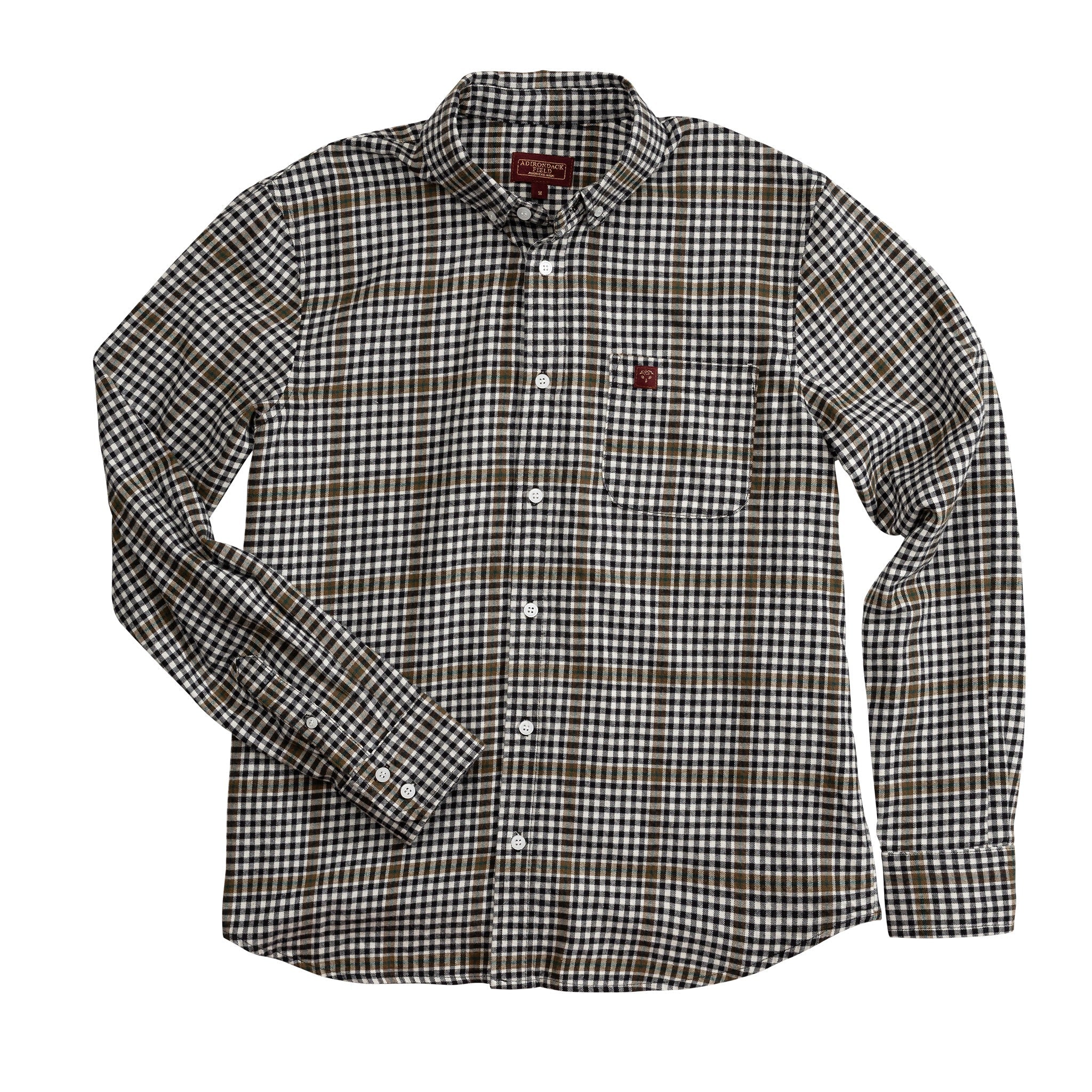 Adirondack Field Opalescent Flannel Shirt — lifestyle context