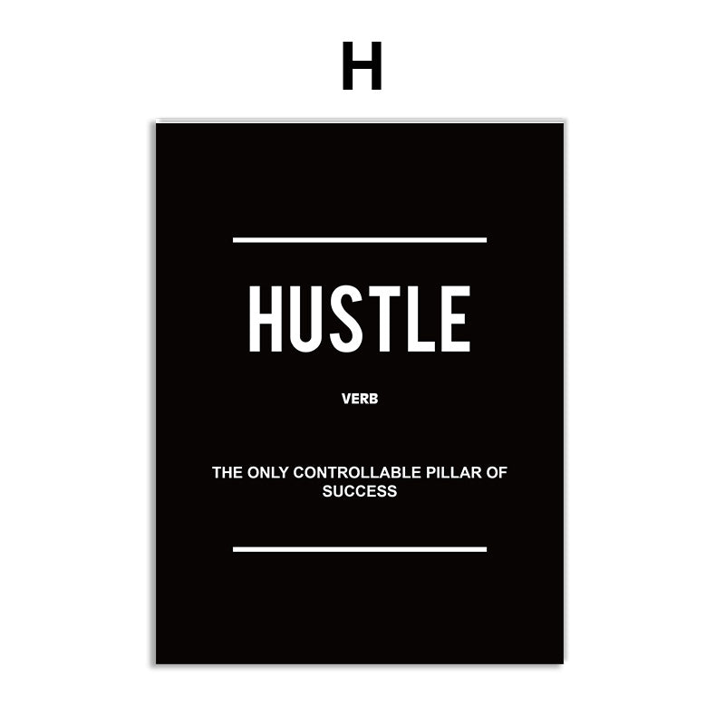 Perfecsy Wall Art Inspirational Inspirational Quotes Office Decor — color detail