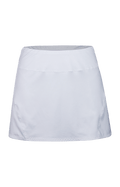 Jaclyn Pleated Skort - White - 13.5" Length