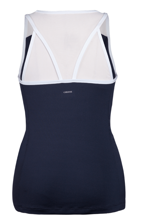 Maureen V-Neck Tank - Slate