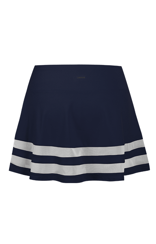 Maxine A-Line Skort - Slate - 14.5" Length