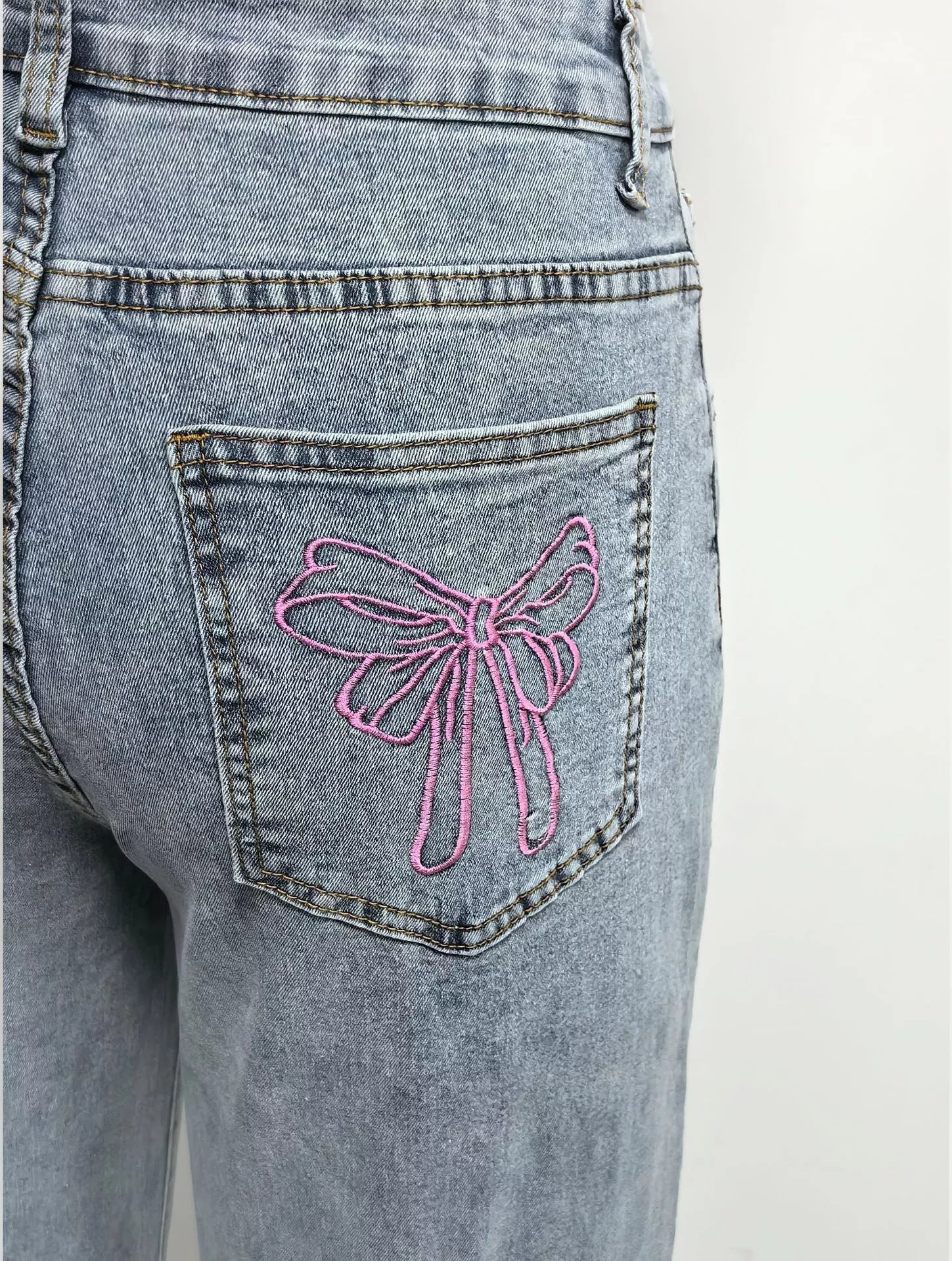 Wide Leg High Waist Jeans