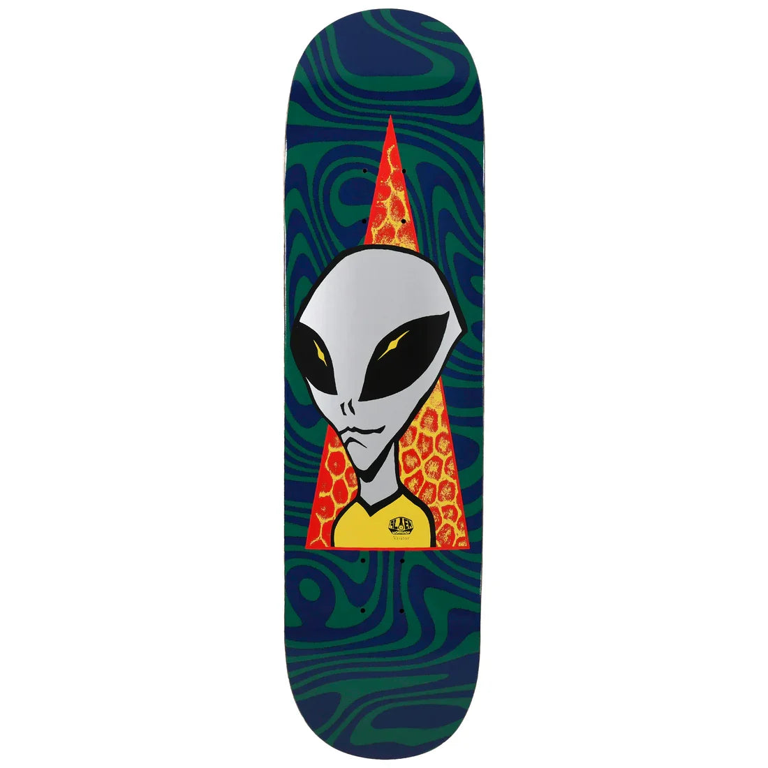 Alien Workshop Visitor Trippy Skateboard Deck - 8.5″ by Skates USA