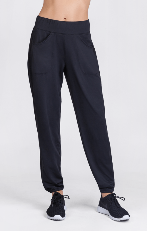 Lettie Jogger Pants -  Black