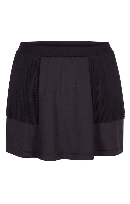 Black Delsie Skort - 13.5in Length