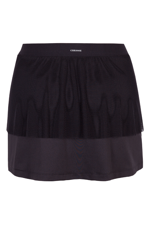 Black Delsie Skort - 13.5in Length