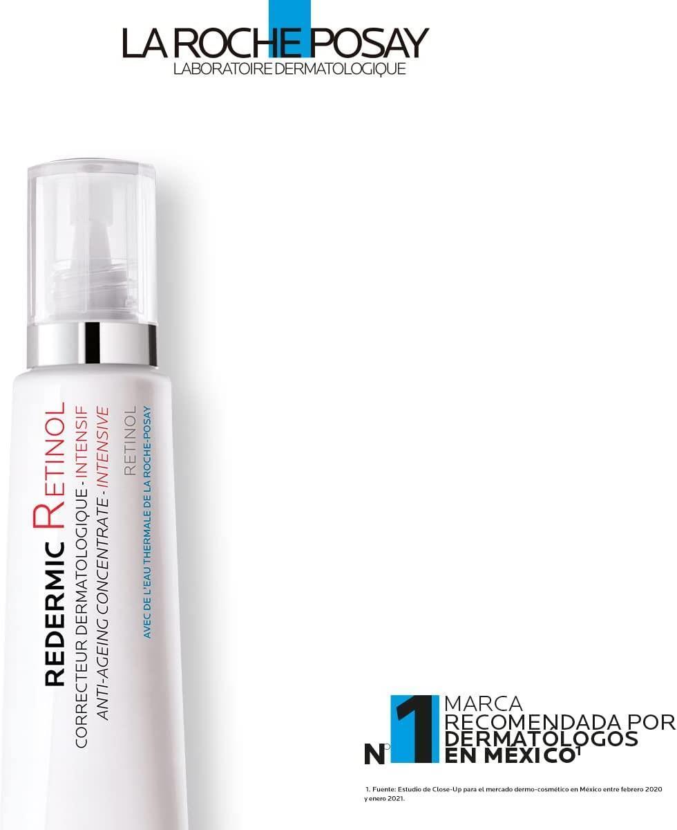 La Roche-Posay Redermic Retinol Anti-Aging Face Cream - Stimulates Collagen, Reduces Fine Lines & Wrinkles, Dermatologically Tested, 1.01 fl oz