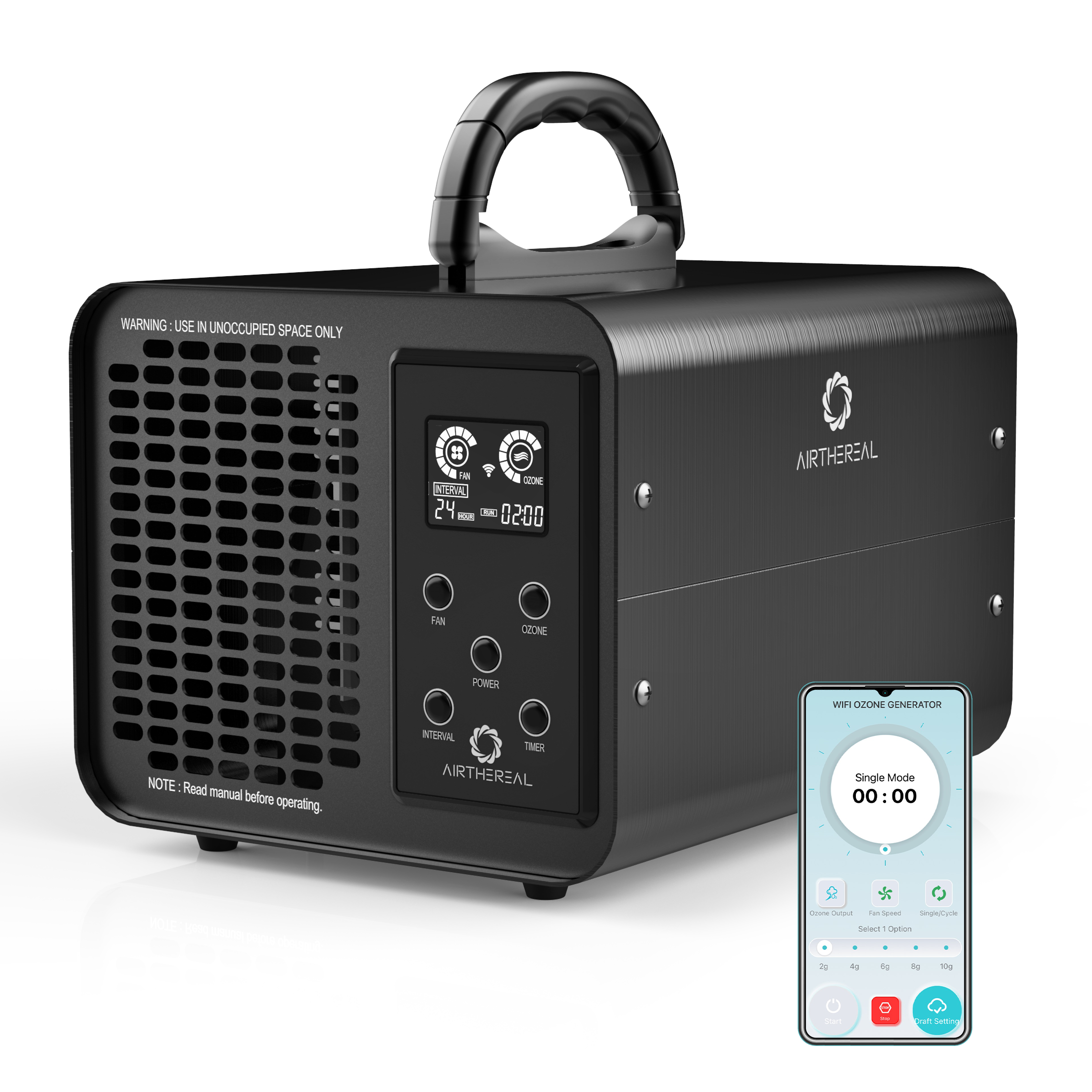 MA10K-PRO Smart WiFi Ozone Generator – Airthereal