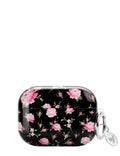 Black and Pink Floral AirPods