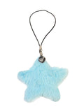 Fluffy Star Charm | Blue