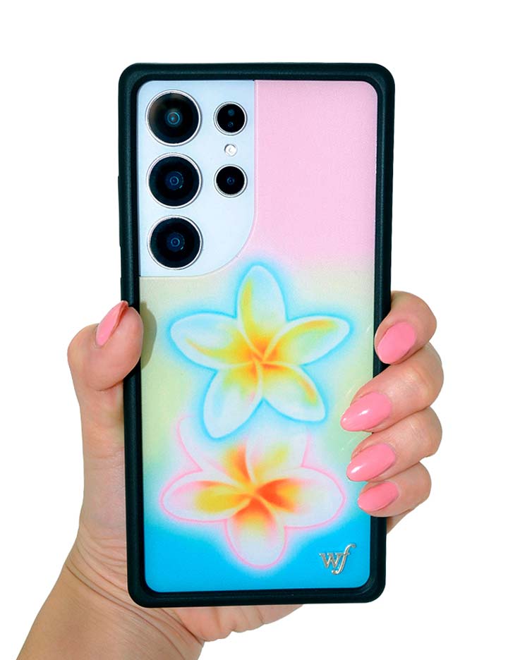 Wildflower Cases Pastel Plumeria Samsung Galaxy Case — color detail