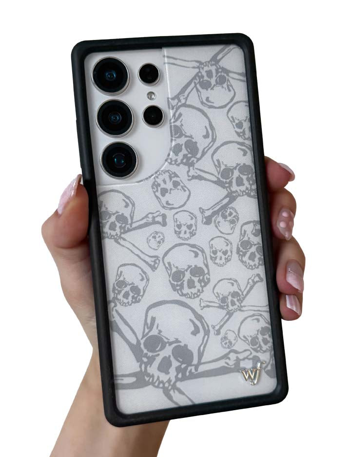 Wildflower Cases Skull Girl Samsung Galaxy Case — color detail